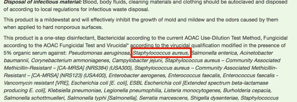 Bacteria Listing | How to Apply Disinfectants | Tips to Avoid Disinfectant Disaster